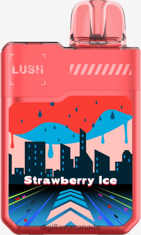 Digiflavor Toronto - 4BBPHH13 Digiflavor Geekbar LUSH Disposables Strawberry Ice