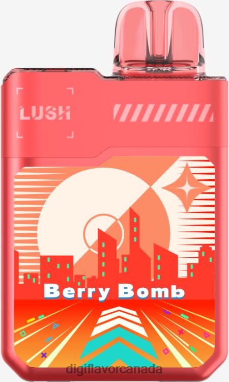 Digiflavor Vape Pods - 4BBPHH9 Digiflavor Geekbar LUSH Disposables Berry Bomb