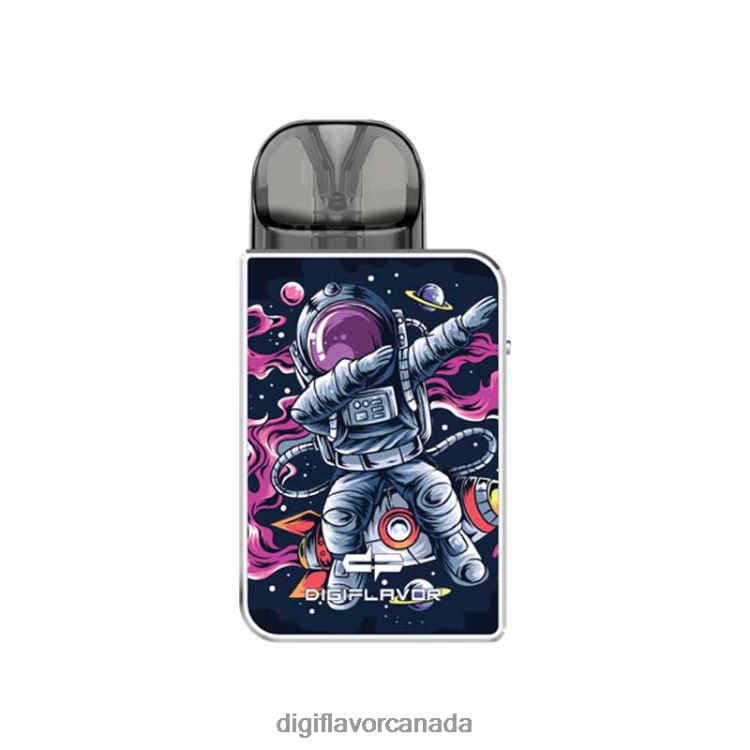 Digiflavor Vape Pods - 4BBPHH59 Digiflavor U Pod Kit Spacegang Silver